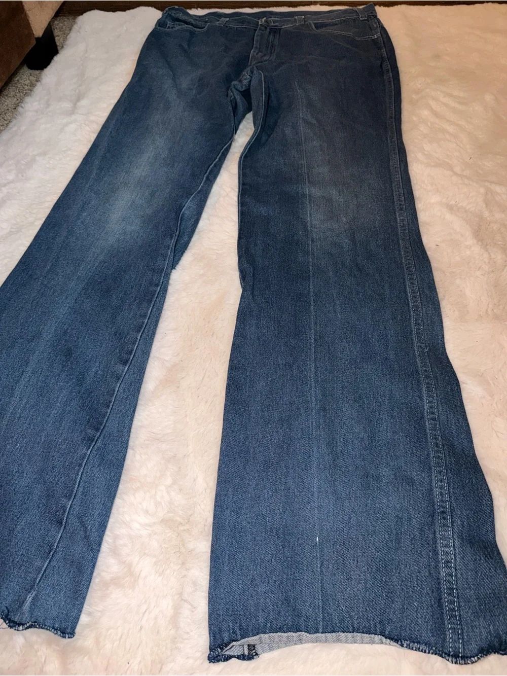 Remington 34”X34” flare leg jeans